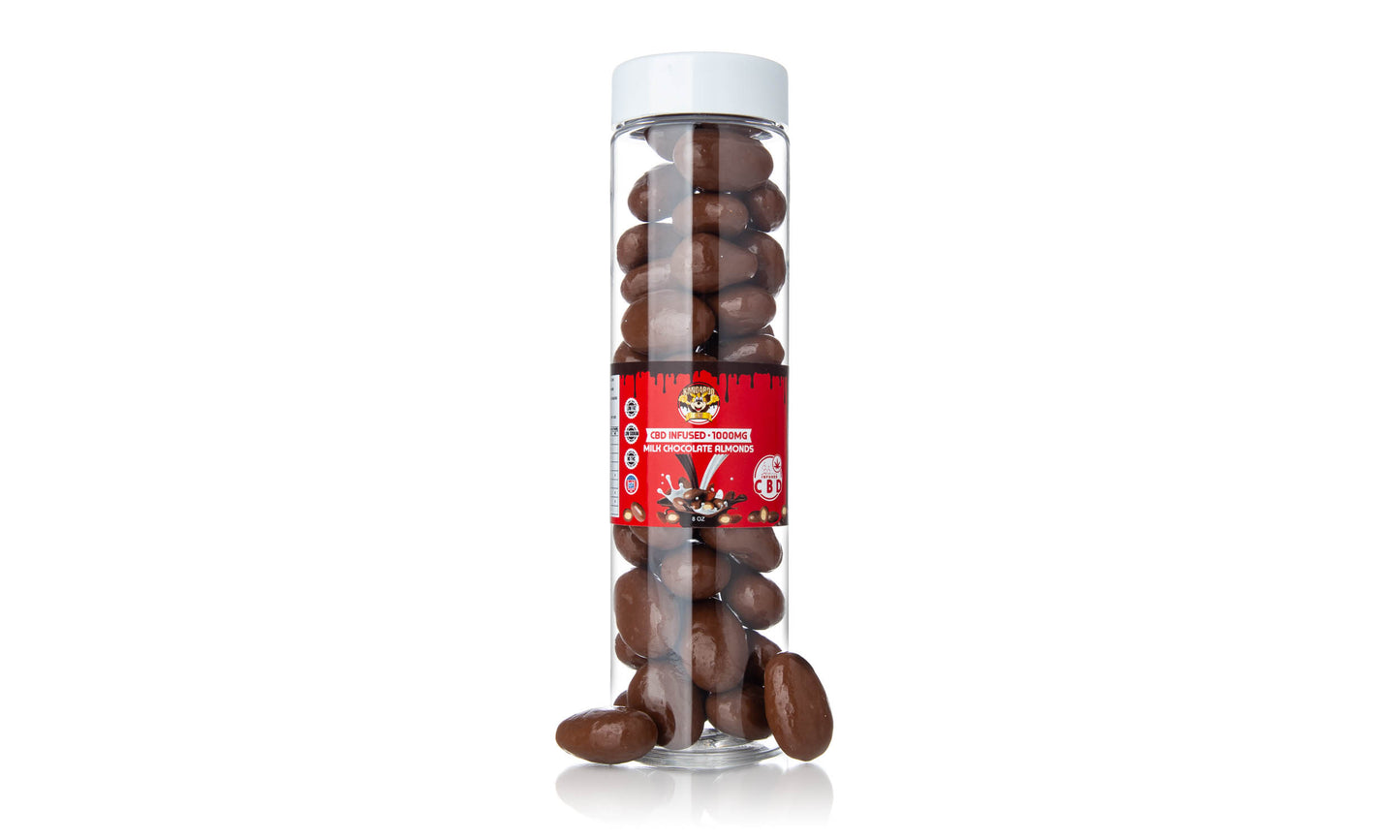Kangaroo CBD Chocolate Covered Almonds