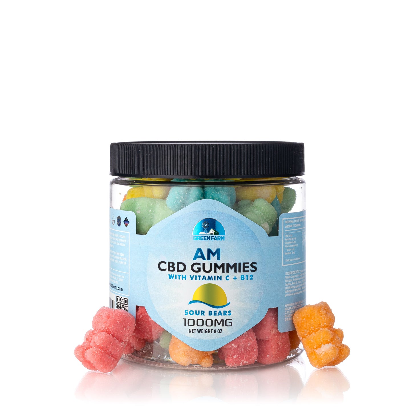 Green Farm CBD AM Daytime Gummy Assortment