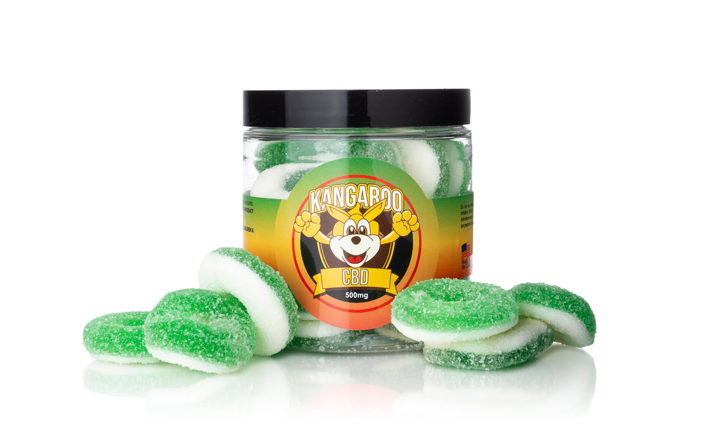 Kangaroo CBD Gummy Lineup