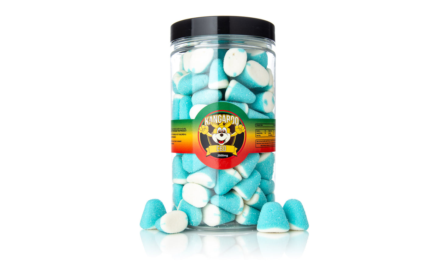 Kangaroo CBD Gummy Lineup
