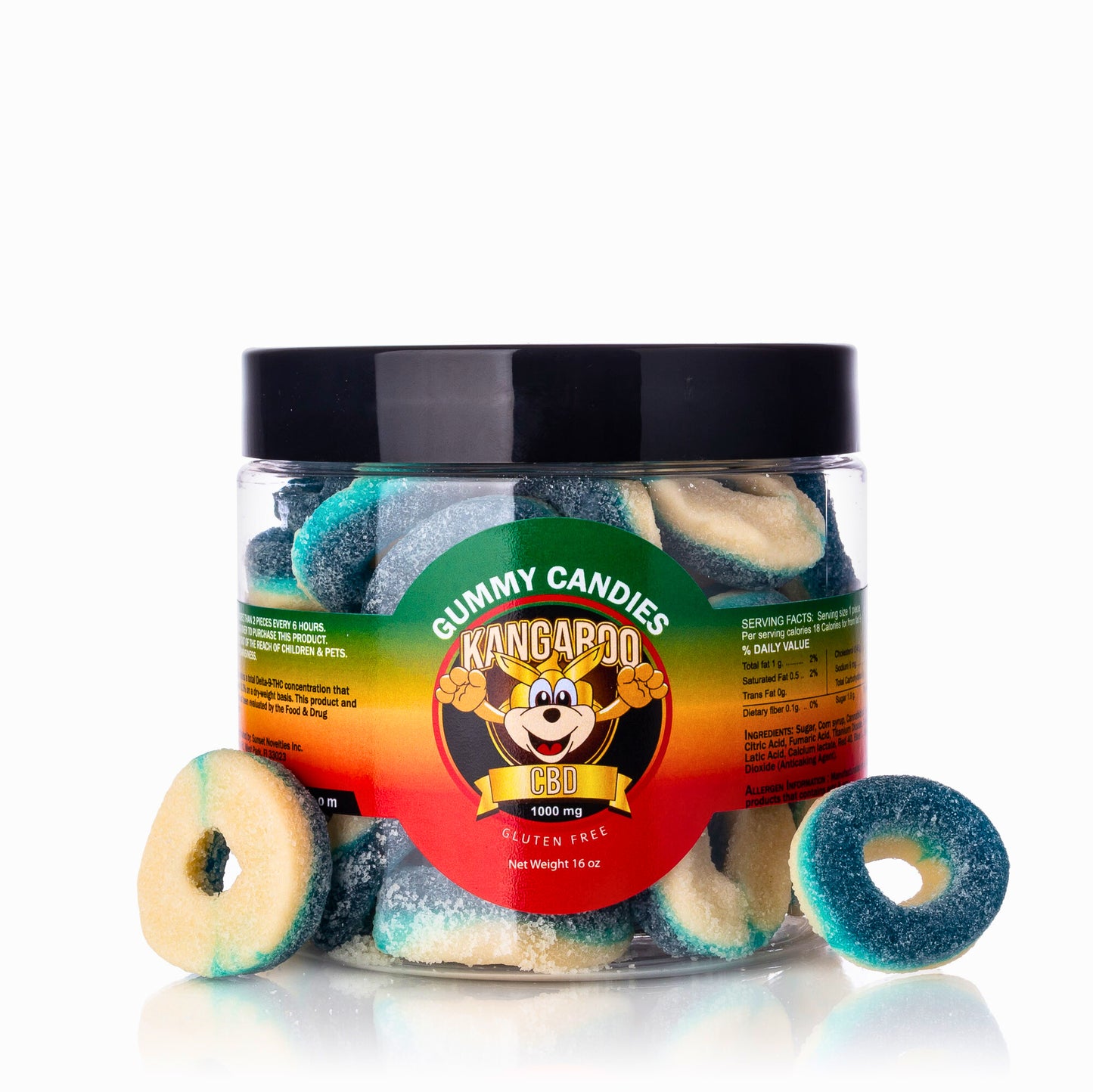 Kangaroo CBD Gummy Lineup