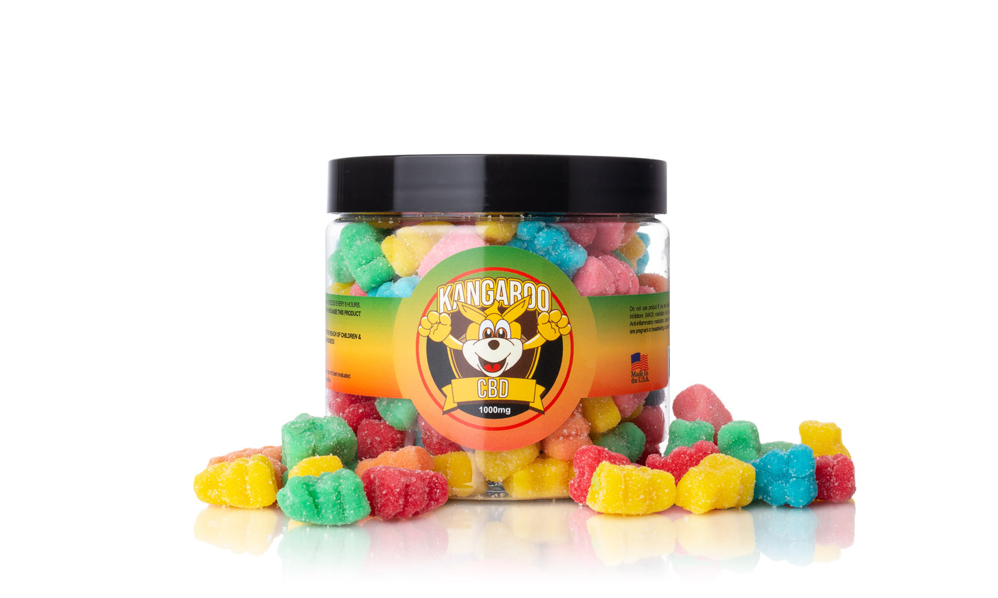 Kangaroo CBD Gummy Lineup