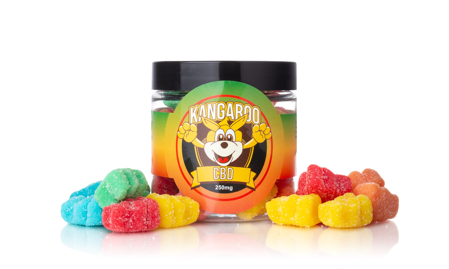 Kangaroo CBD Gummy Lineup