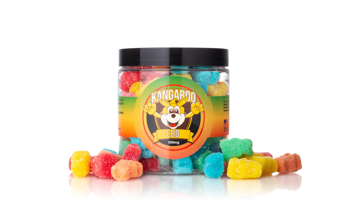 Kangaroo CBD Gummy Lineup