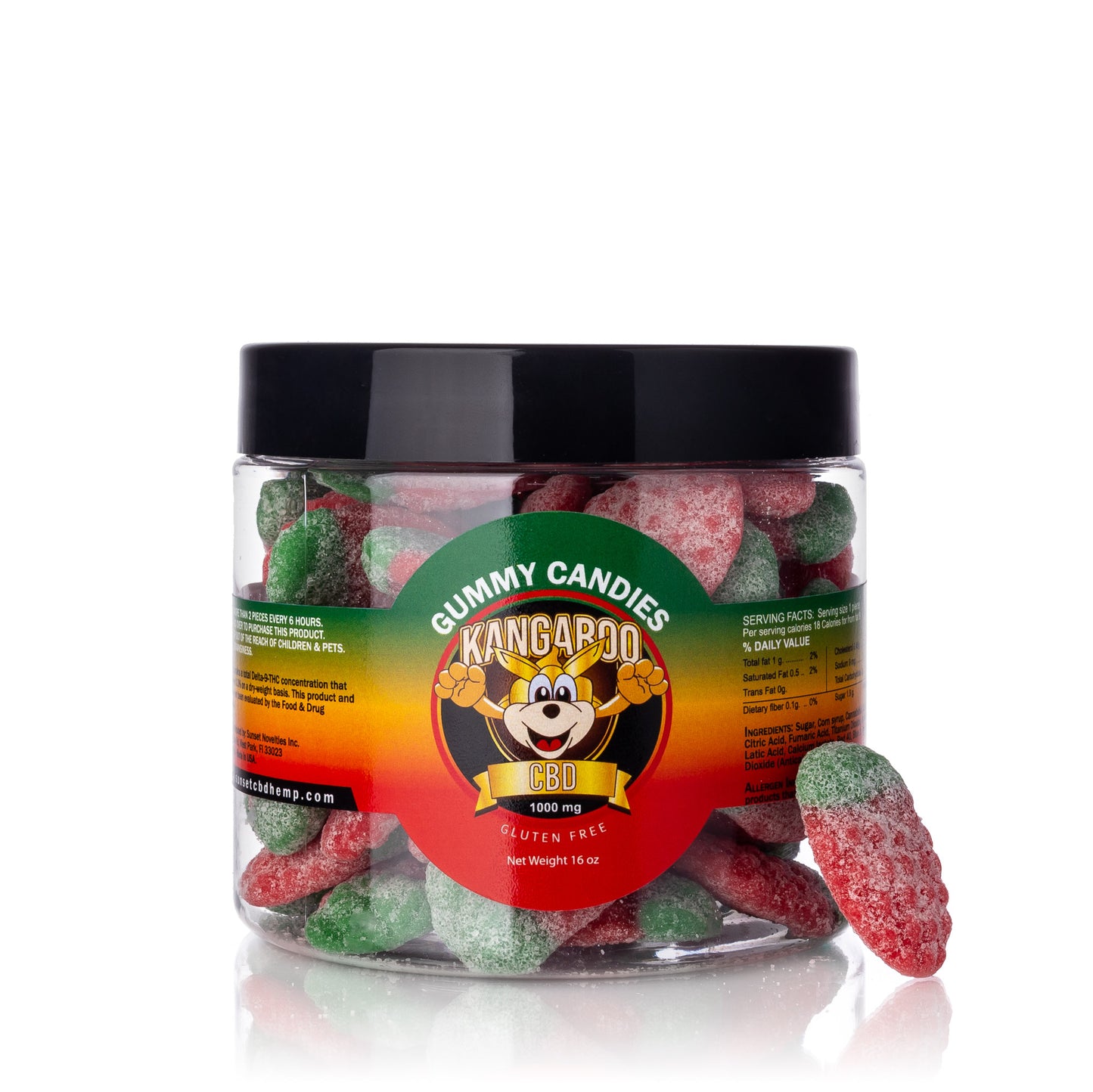 Kangaroo CBD Gummy Lineup
