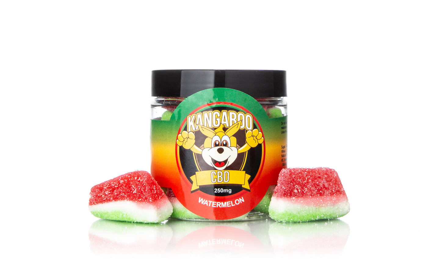 Kangaroo CBD Gummy Lineup
