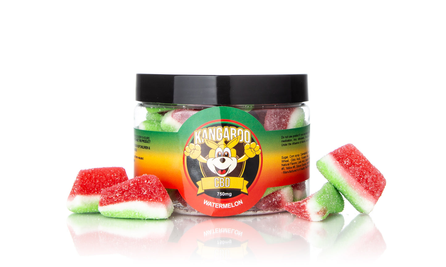 Kangaroo CBD Gummy Lineup