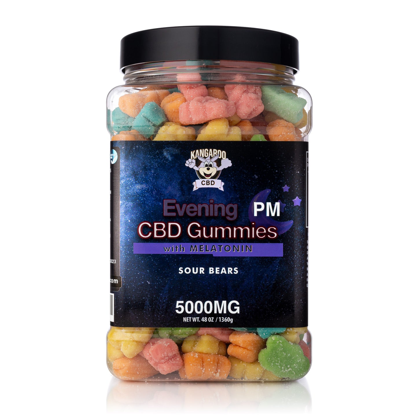 Kangaroo CBD PM Sleeptime Gummy Lineup