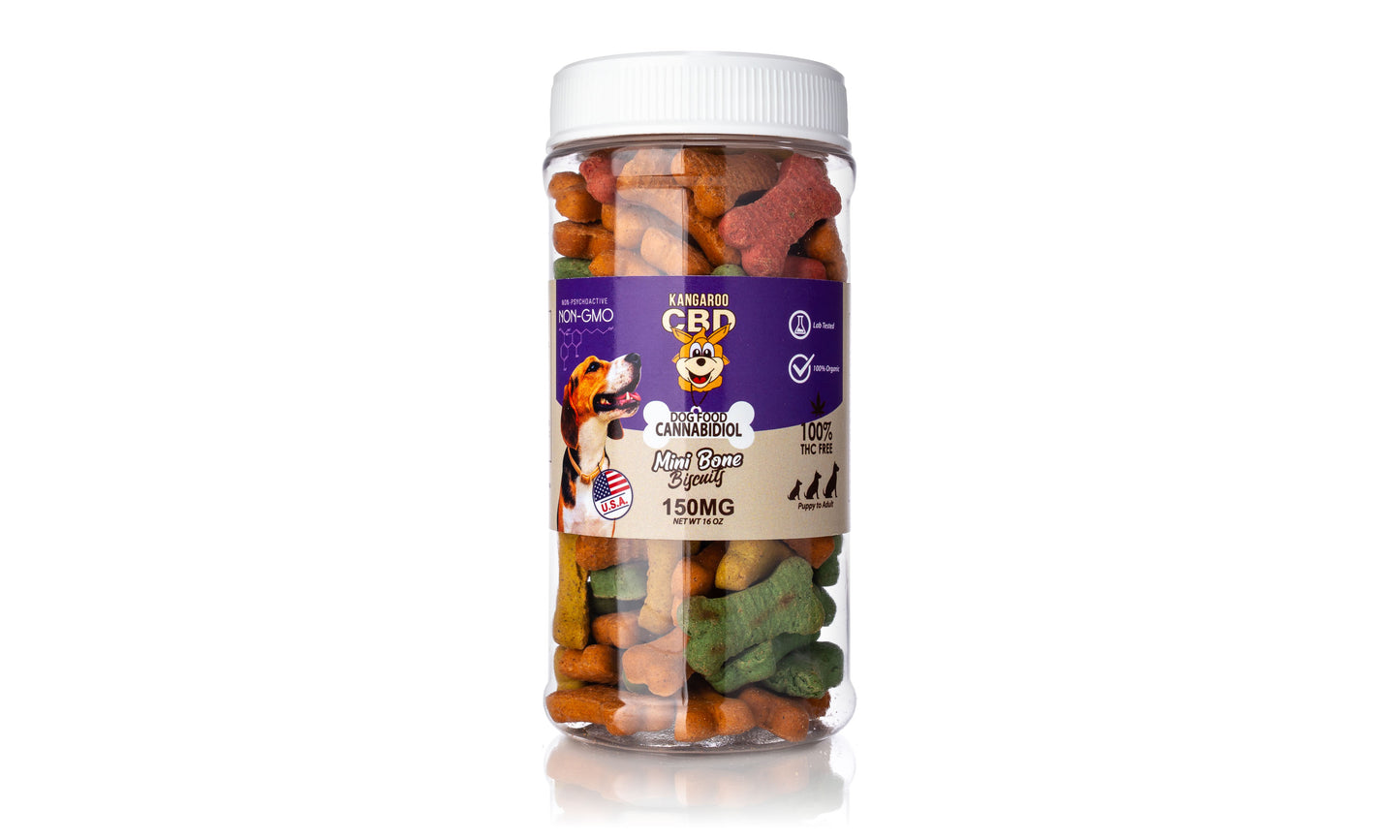 KANGAROO CBD Pet Treats - All Flavors / All Sizes