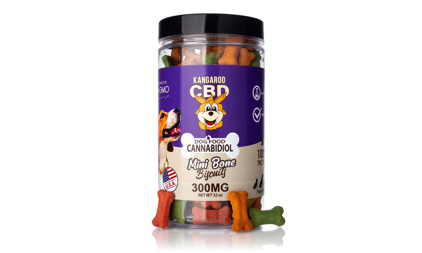 KANGAROO CBD Pet Treats - All Flavors / All Sizes
