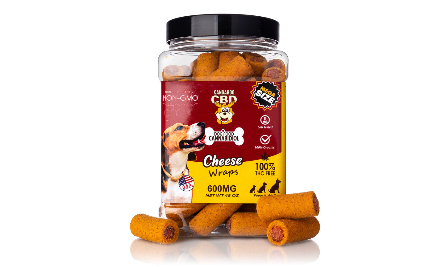 KANGAROO CBD Pet Treats - All Flavors / All Sizes