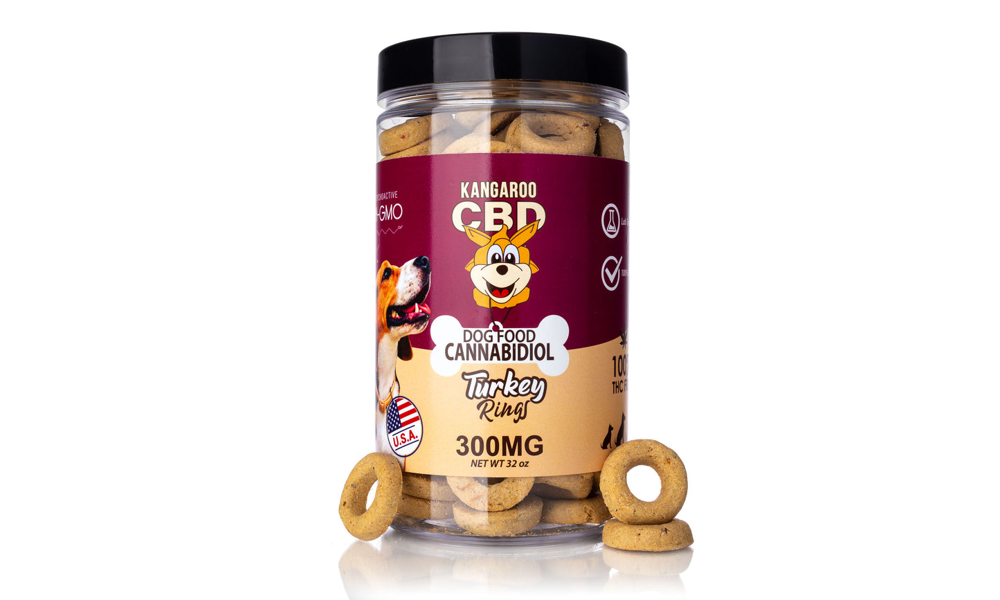 KANGAROO CBD Pet Treats - All Flavors / All Sizes