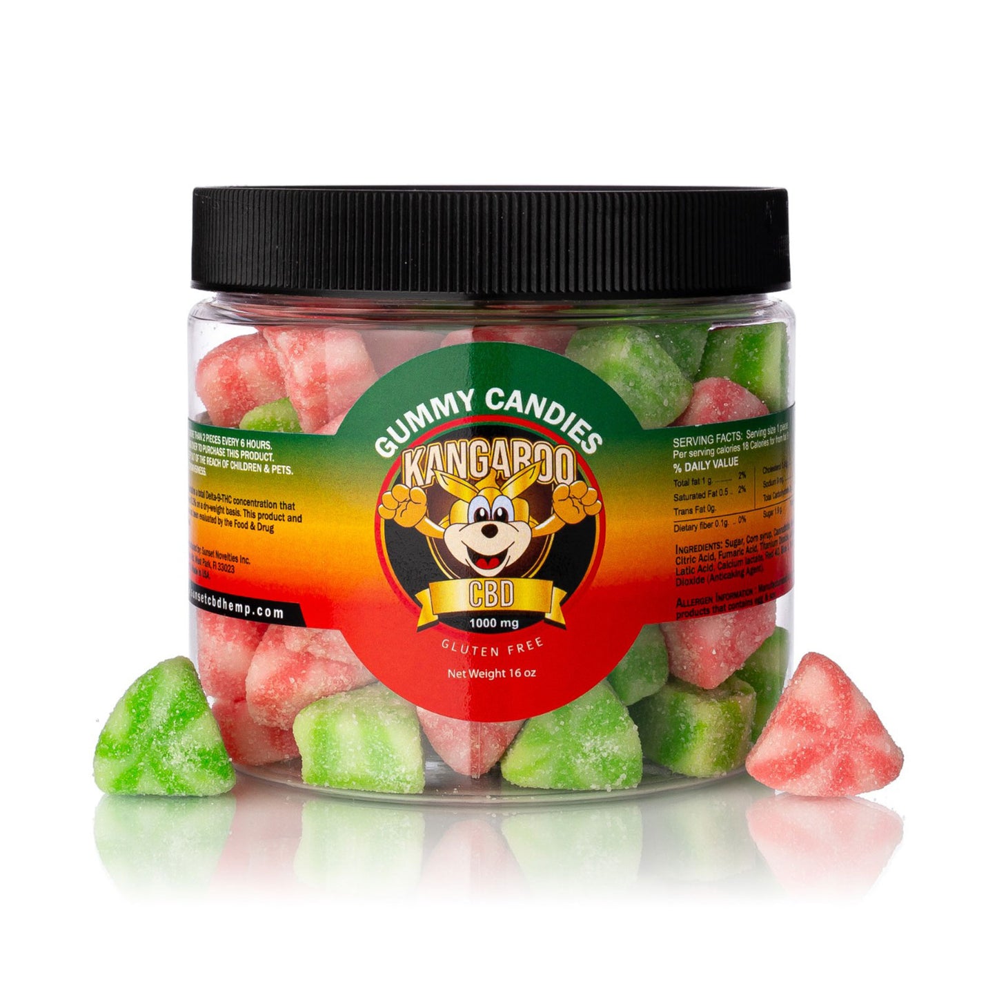 Kangaroo CBD Gummy Lineup