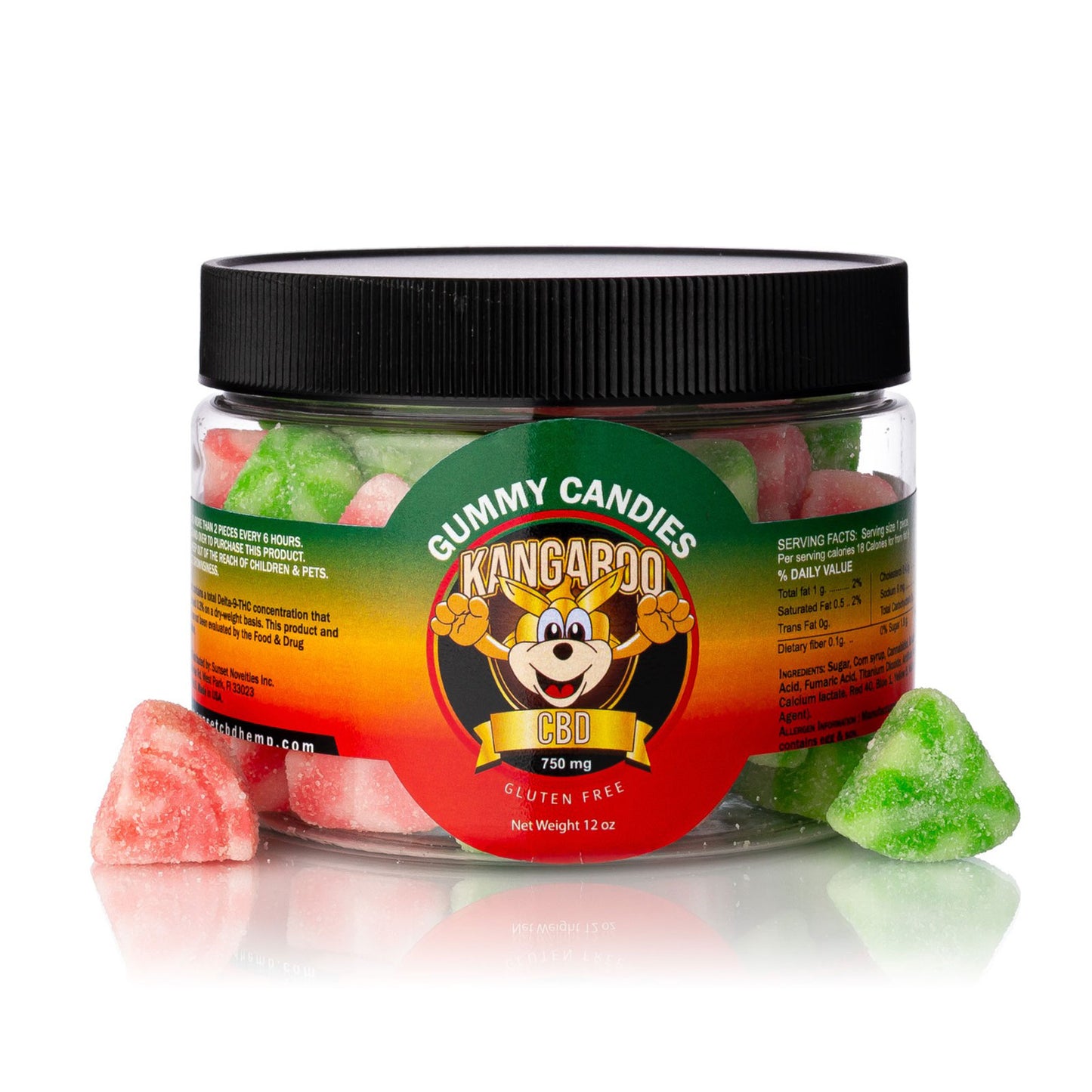 Kangaroo CBD Gummy Lineup