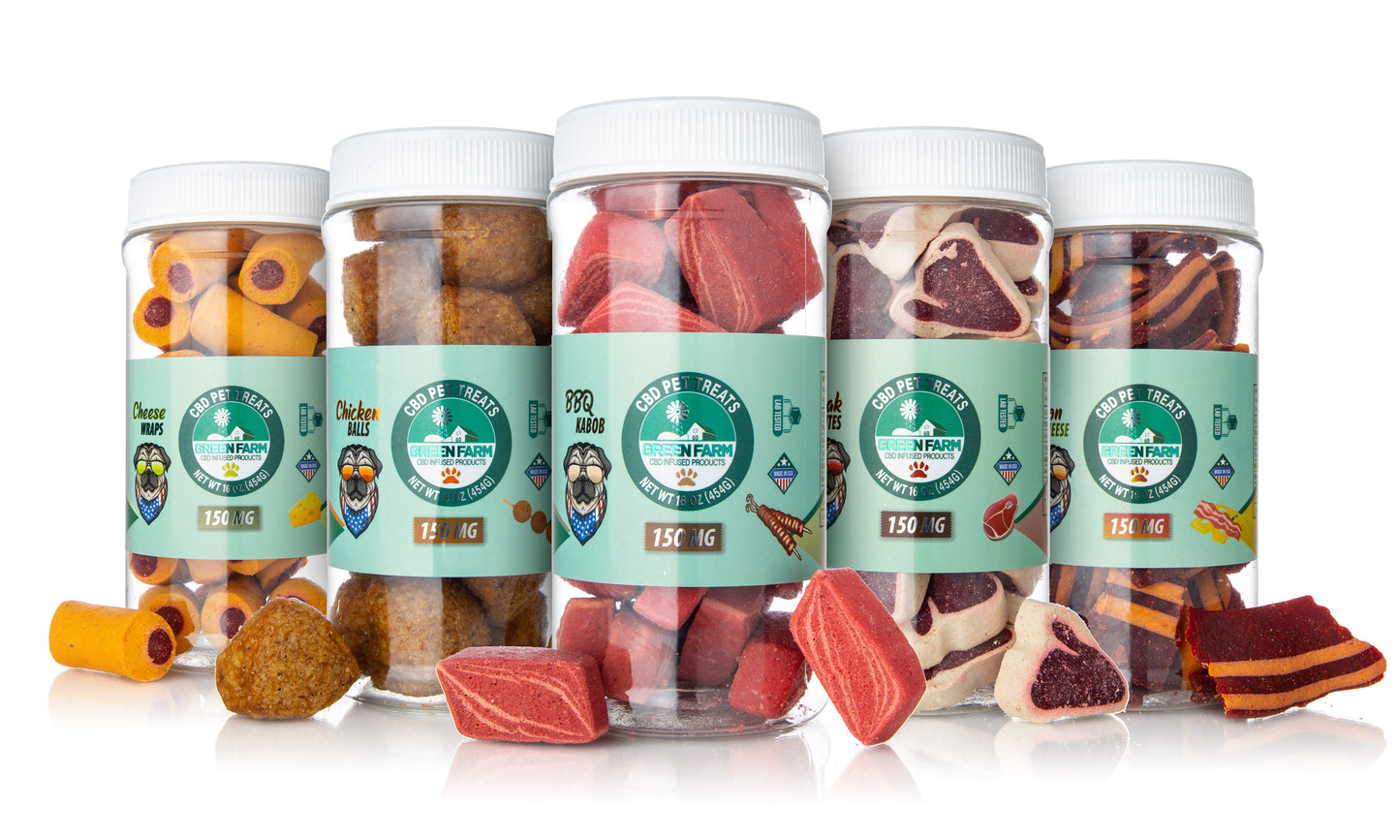 Green Farm CBD Dog Treat Assortment
