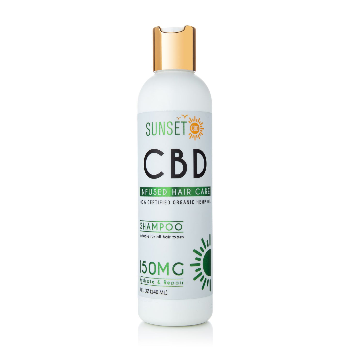 Sunset CBD Haircare Collection