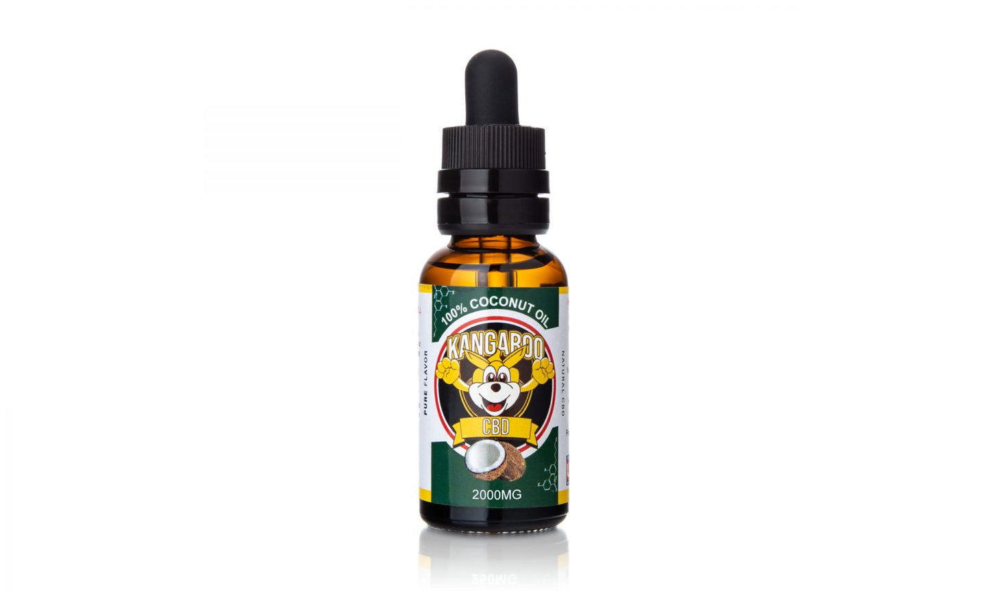 Kangaroo CBD Oil Tinctures Lineup
