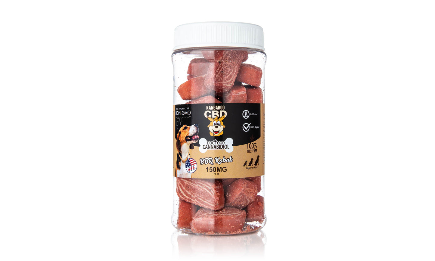 KANGAROO CBD Pet Treats - All Flavors / All Sizes