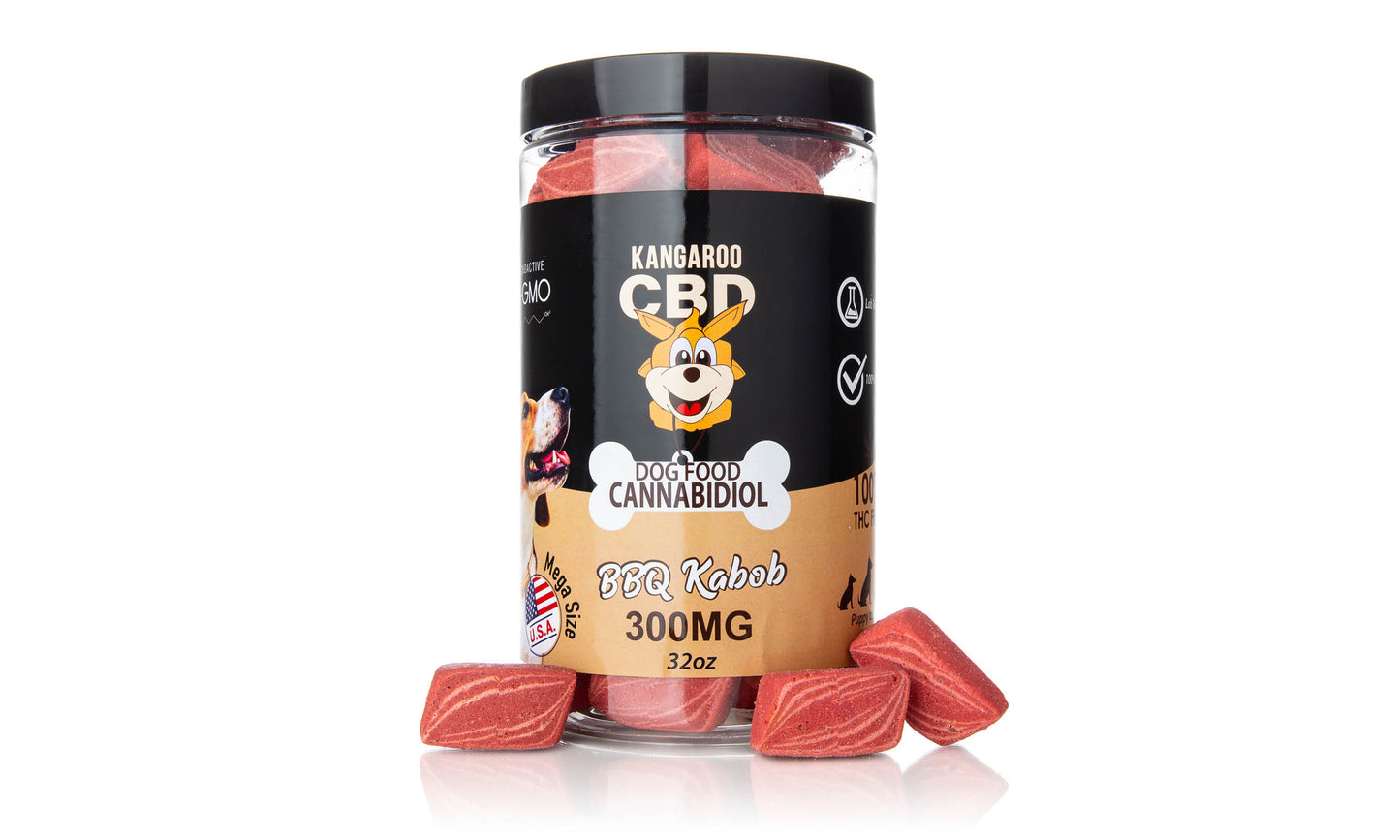 KANGAROO CBD Pet Treats - All Flavors / All Sizes