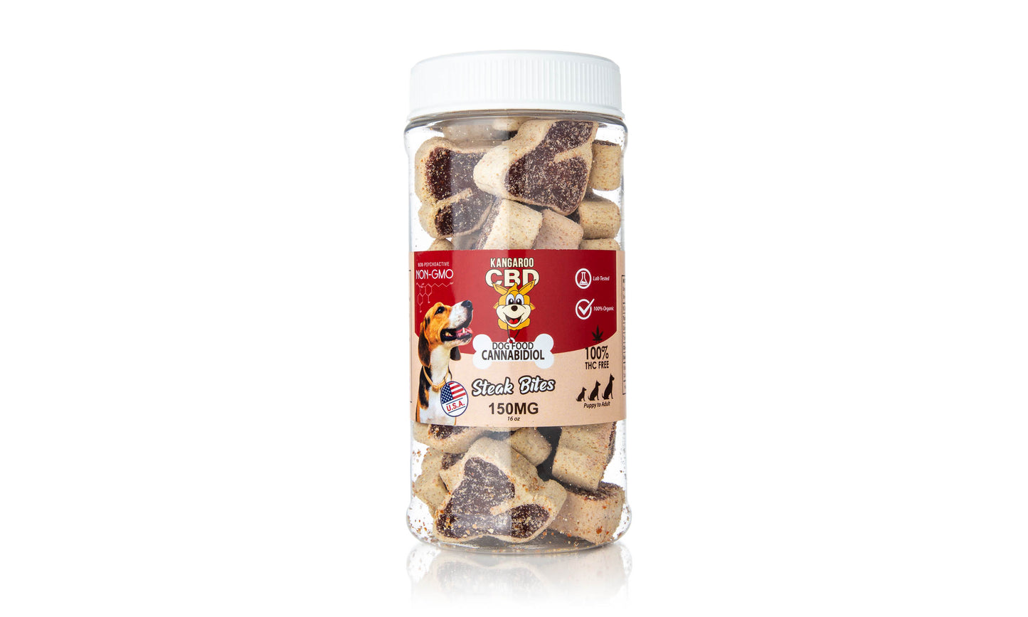 KANGAROO CBD Pet Treats - All Flavors / All Sizes