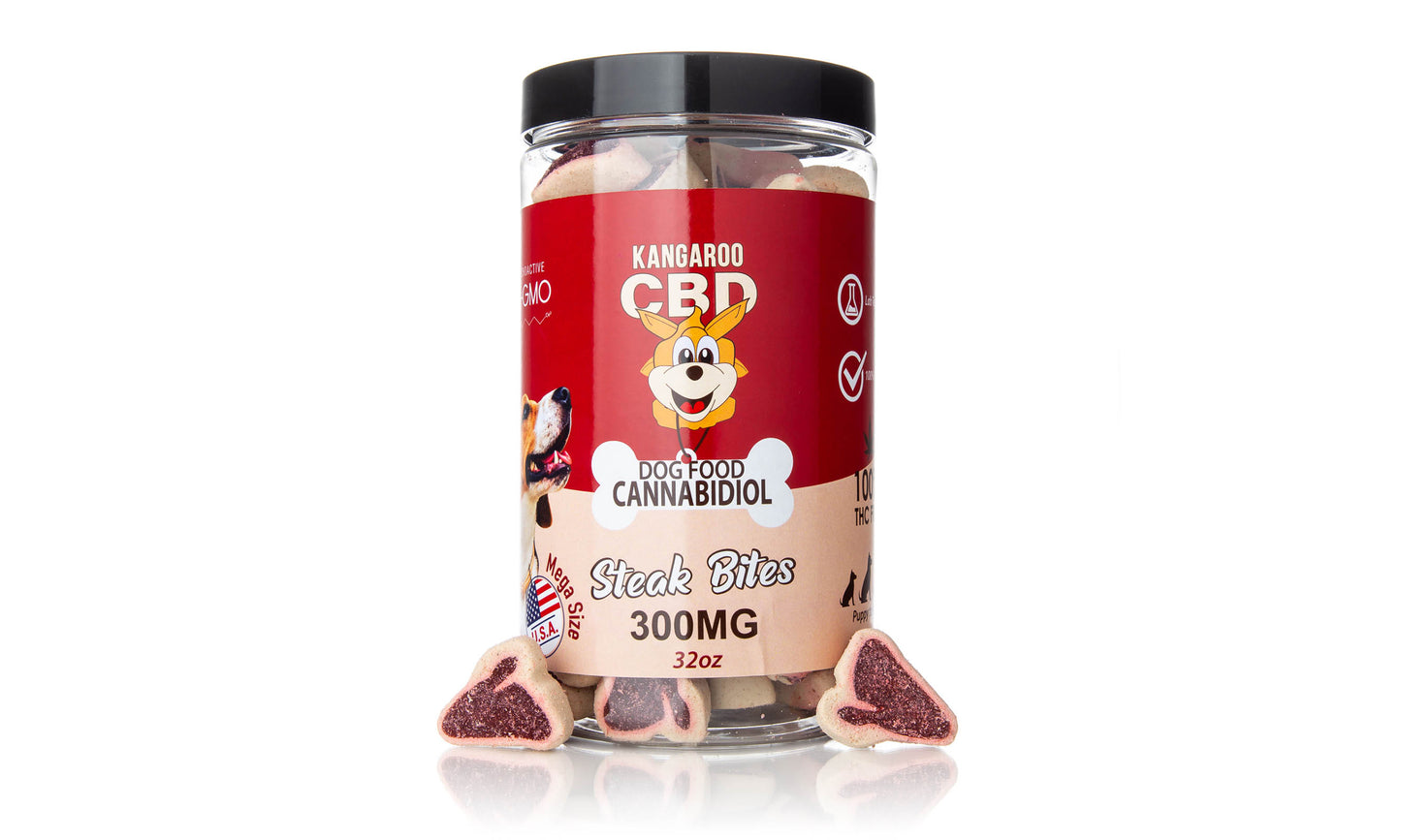 KANGAROO CBD Pet Treats - All Flavors / All Sizes