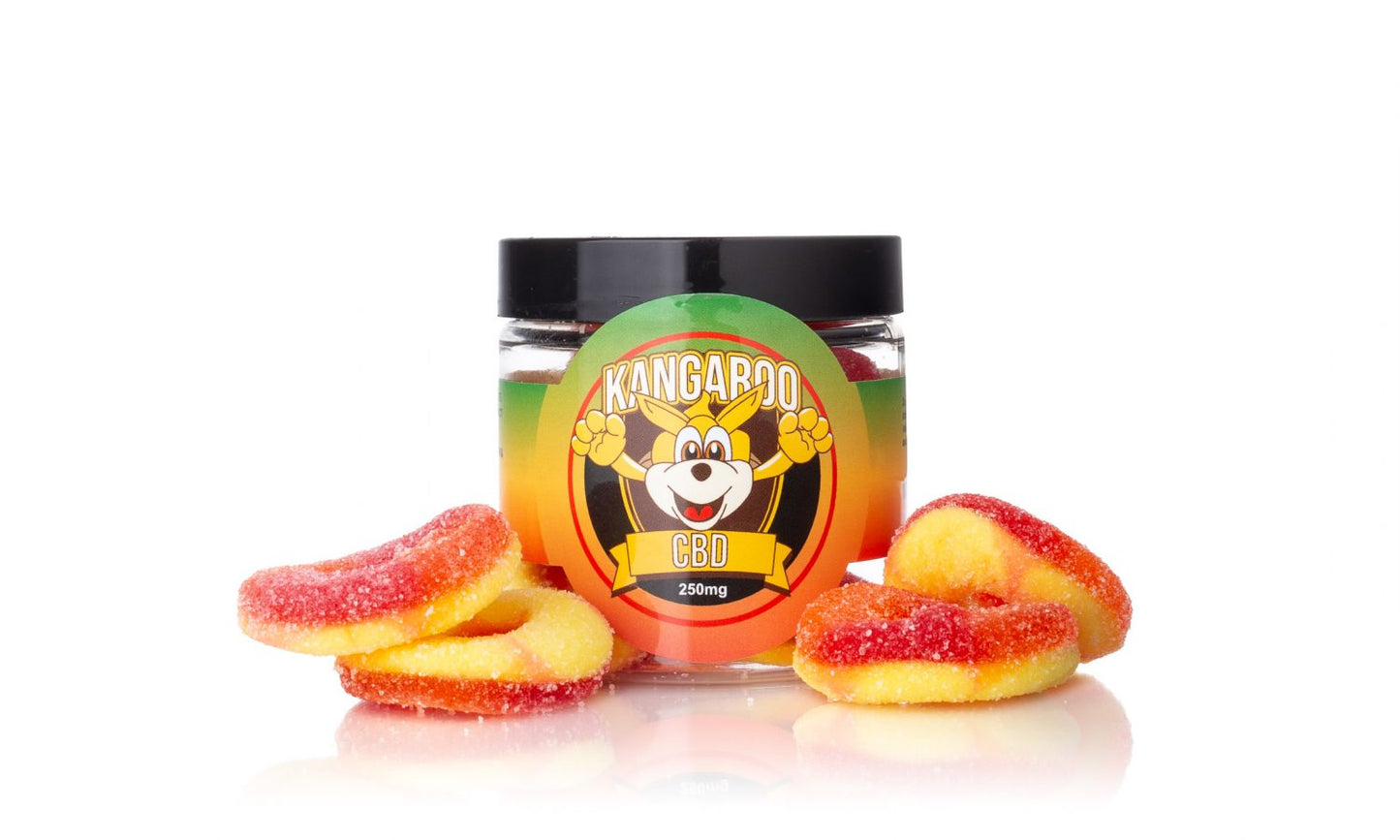 Kangaroo CBD Gummy Lineup