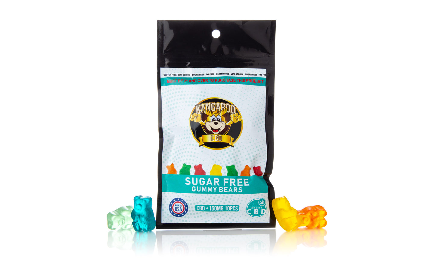 Kangaroo CBD Sugar-Free Gummy Lineup