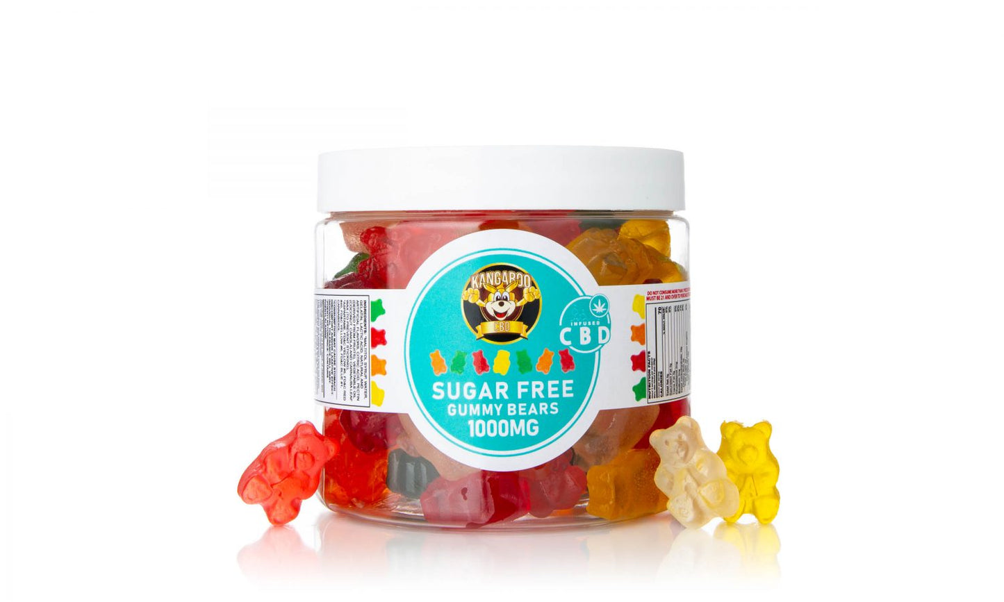 Kangaroo CBD Sugar-Free Gummy Lineup