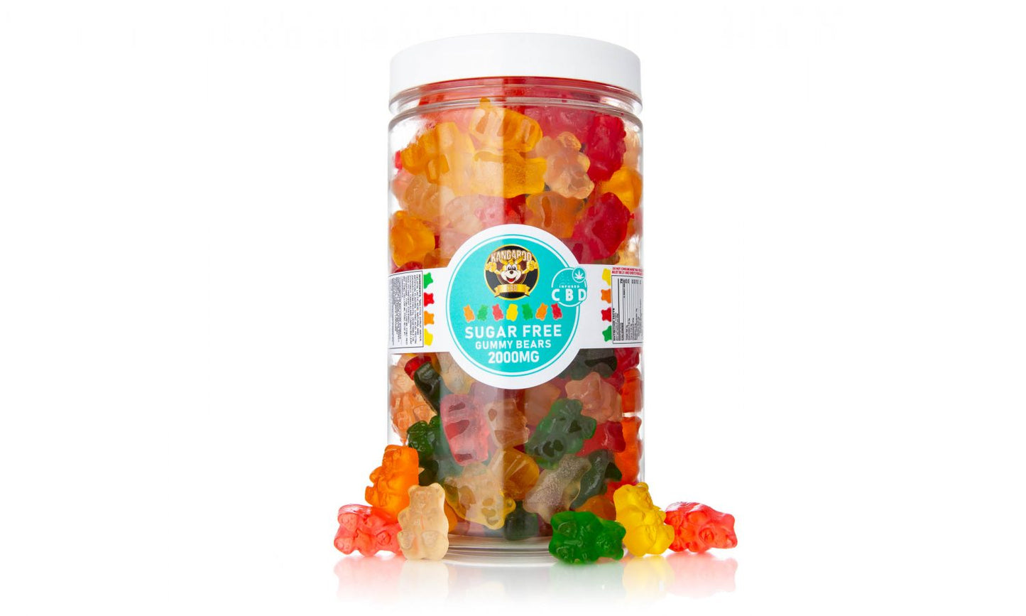 Kangaroo CBD Sugar-Free Gummy Lineup
