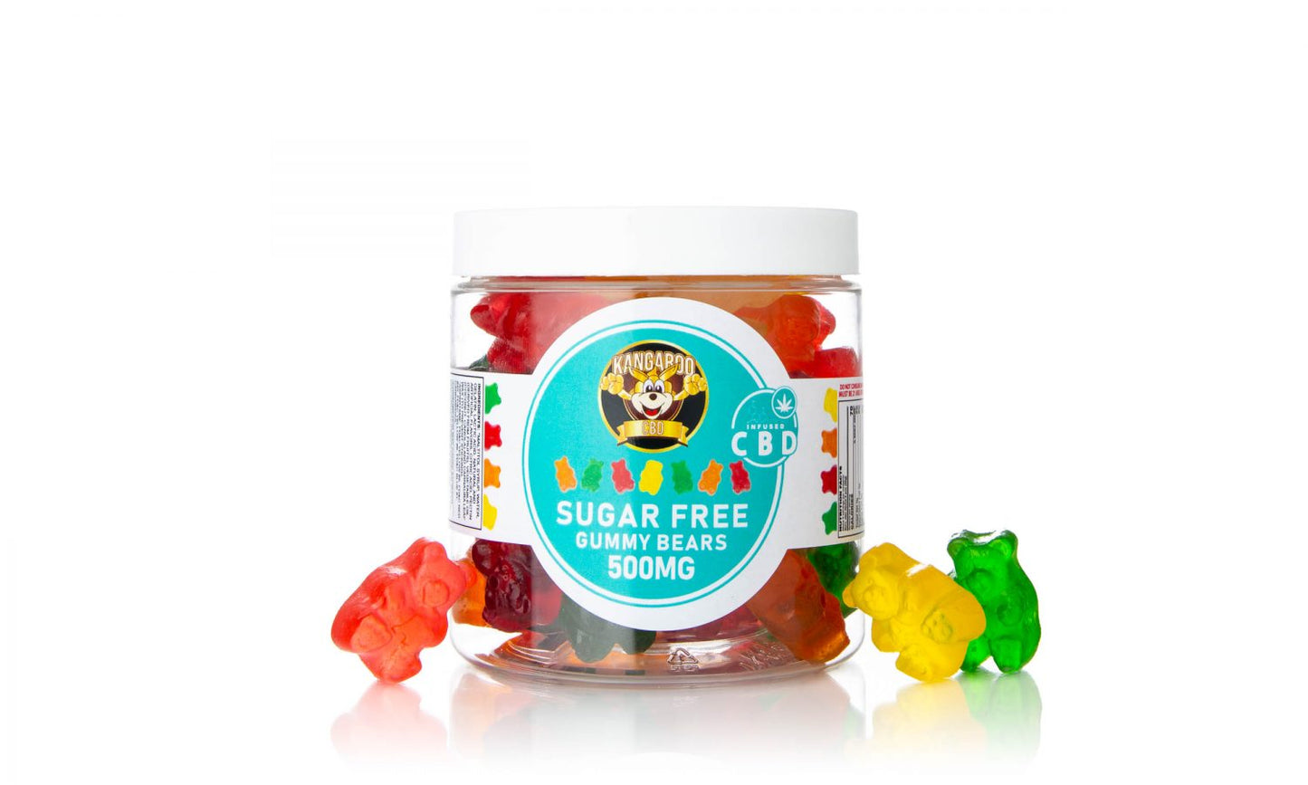 Kangaroo CBD Sugar-Free Gummy Lineup
