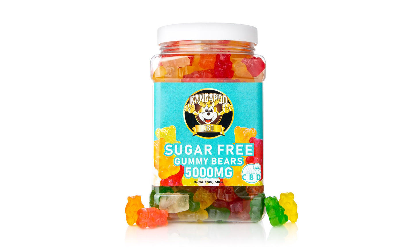Kangaroo CBD Sugar-Free Gummy Lineup