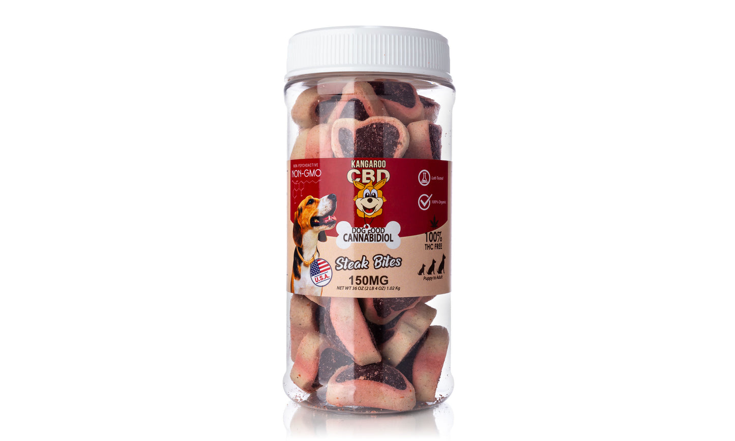 KANGAROO CBD Pet Treats - All Flavors / All Sizes