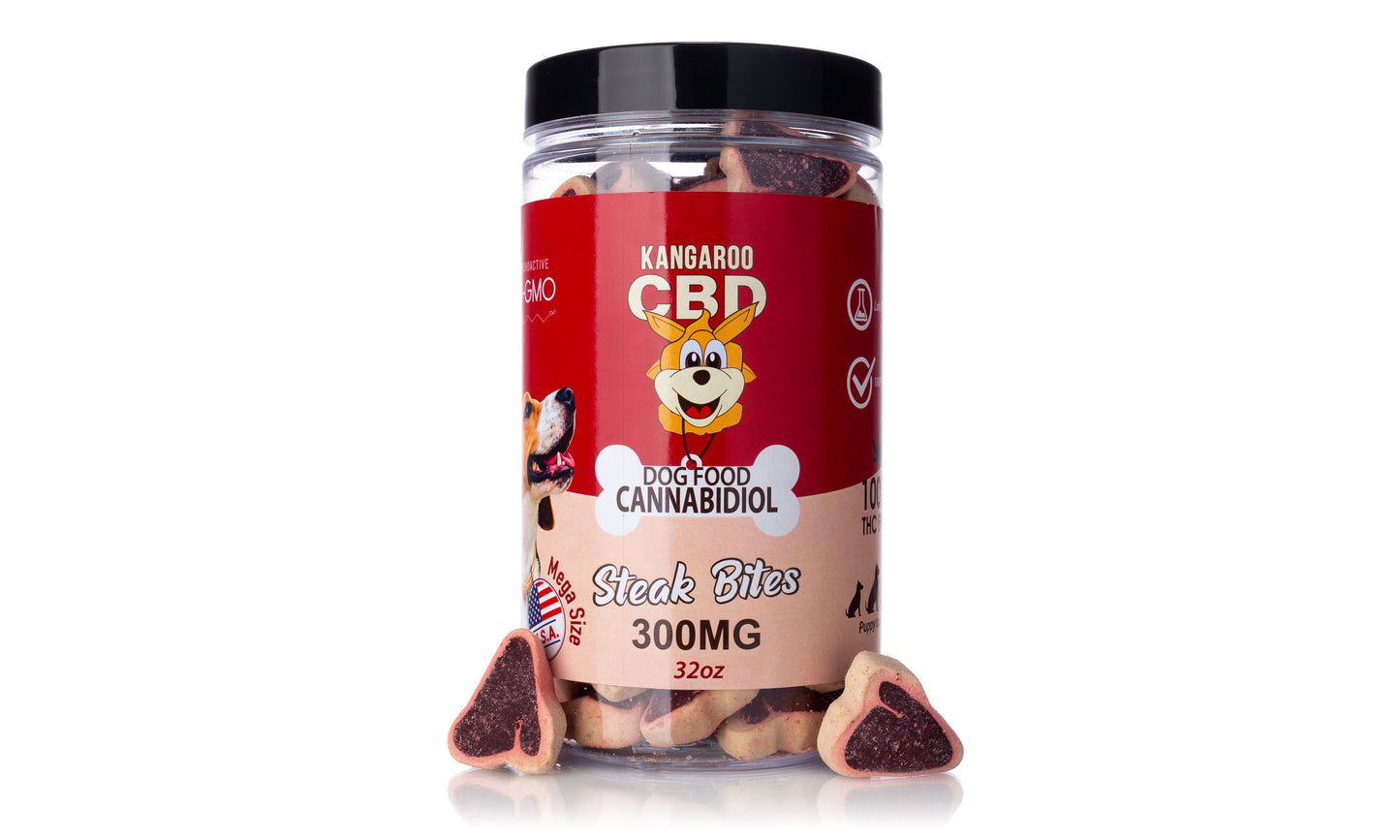 KANGAROO CBD Pet Treats - All Flavors / All Sizes