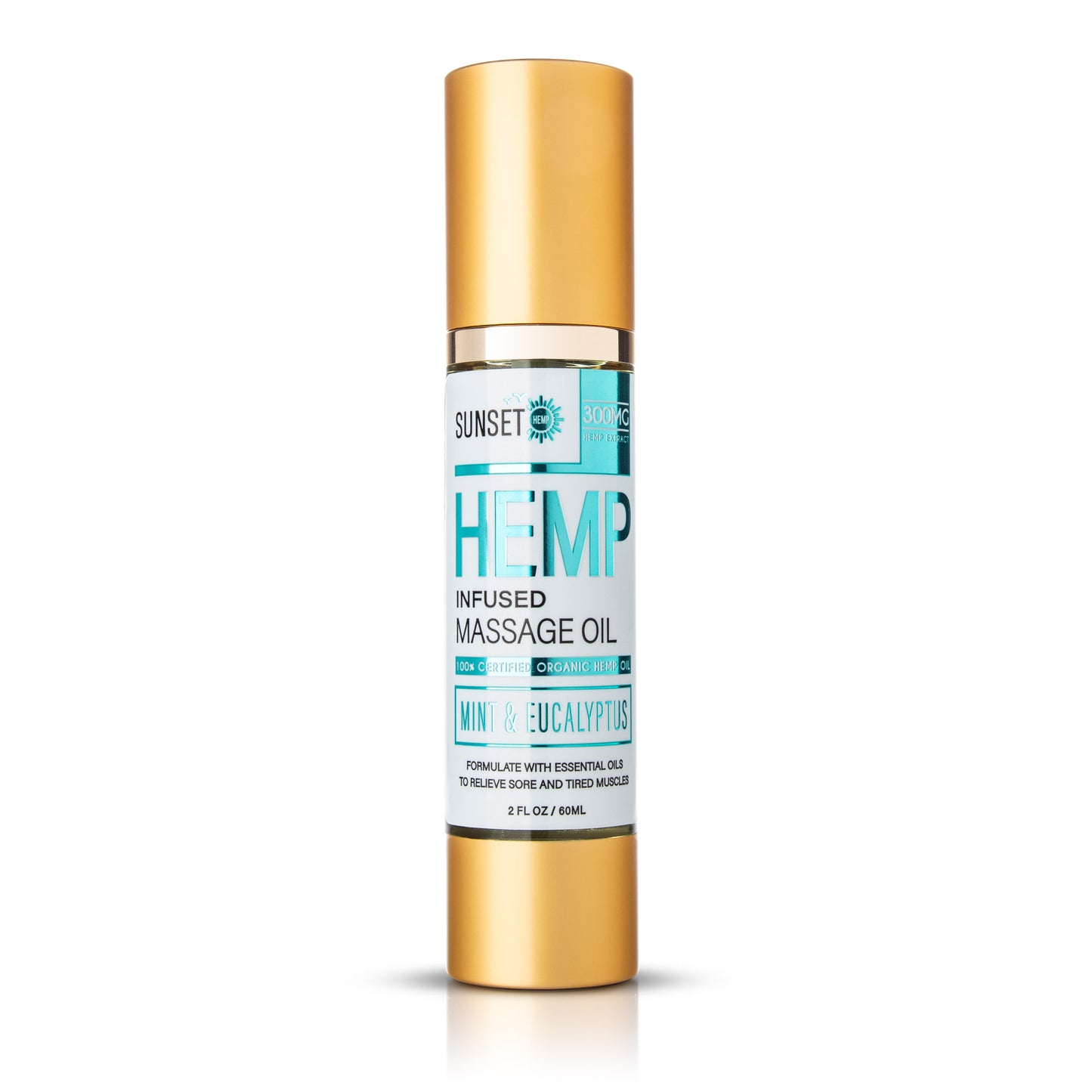 Sunset HEMP Massage Oil Collection