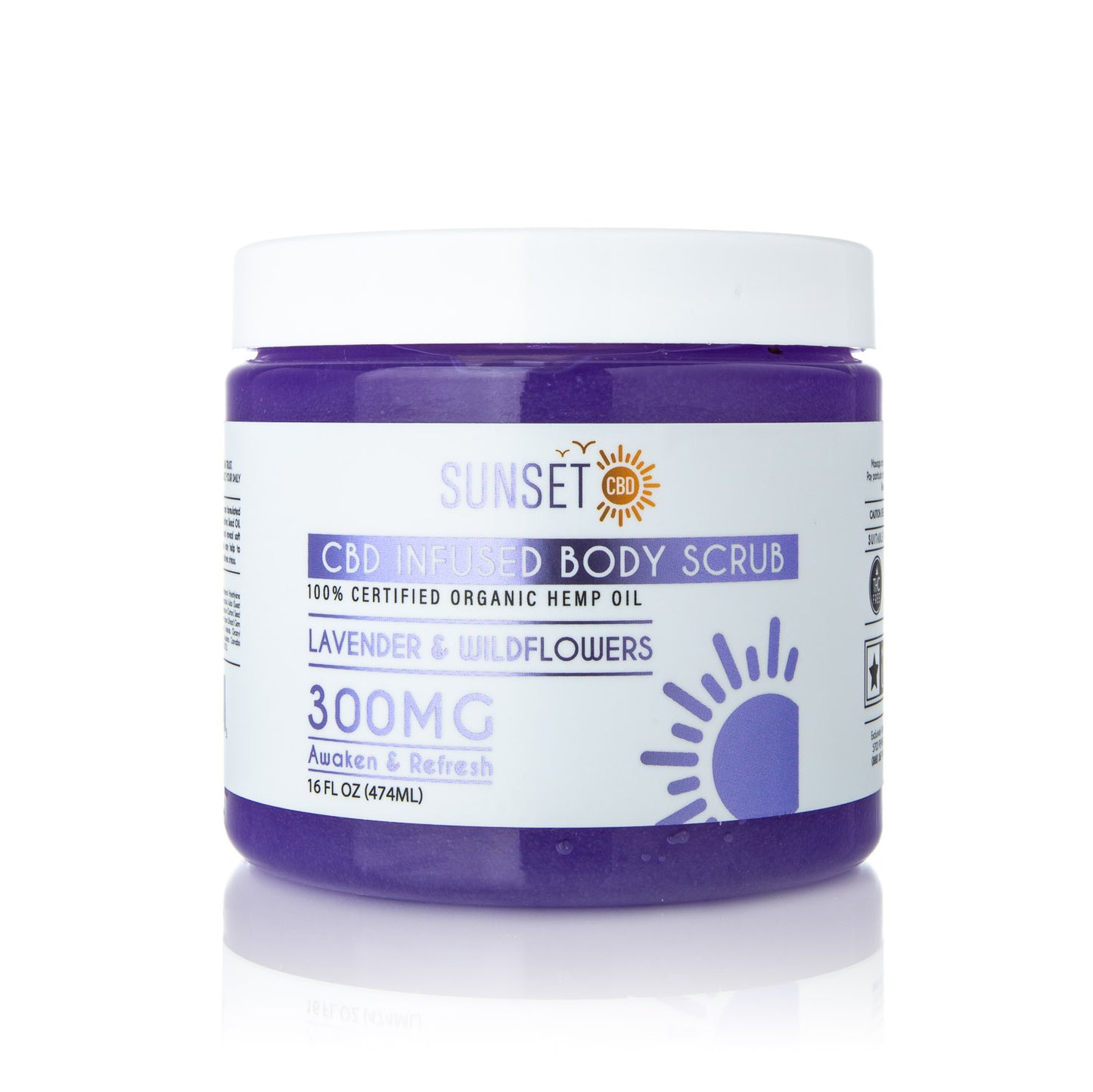 Sunset CBD Body Scrub Collection