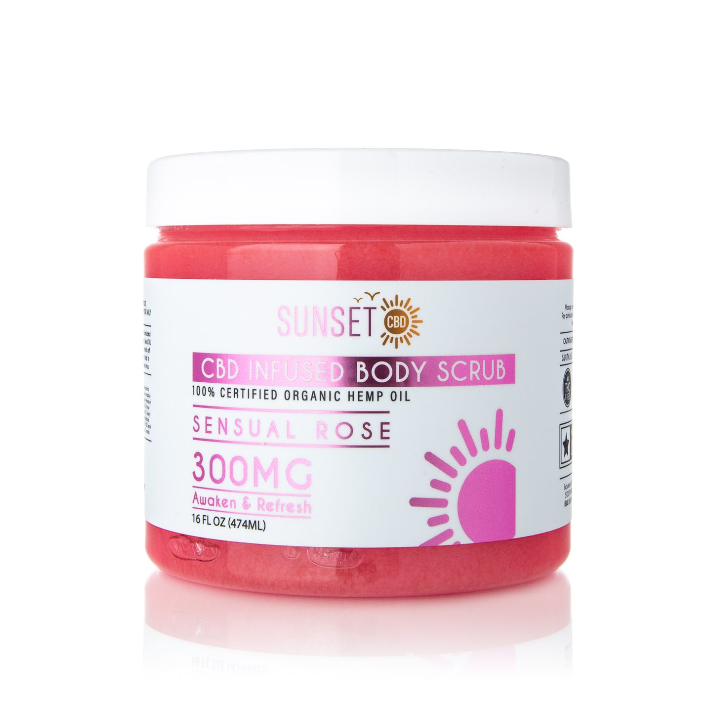 Sunset CBD Body Scrub Collection