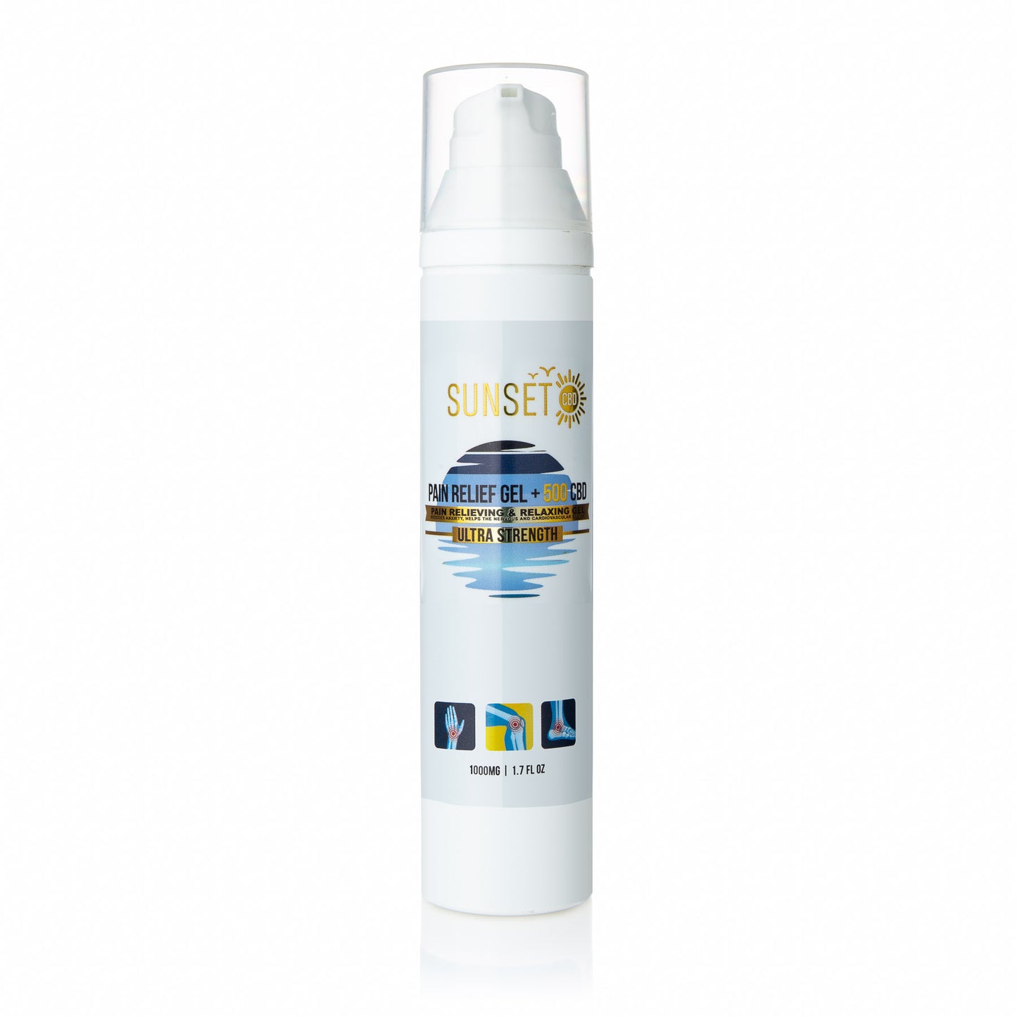Sunset CBD Pain Cream Gel Collection