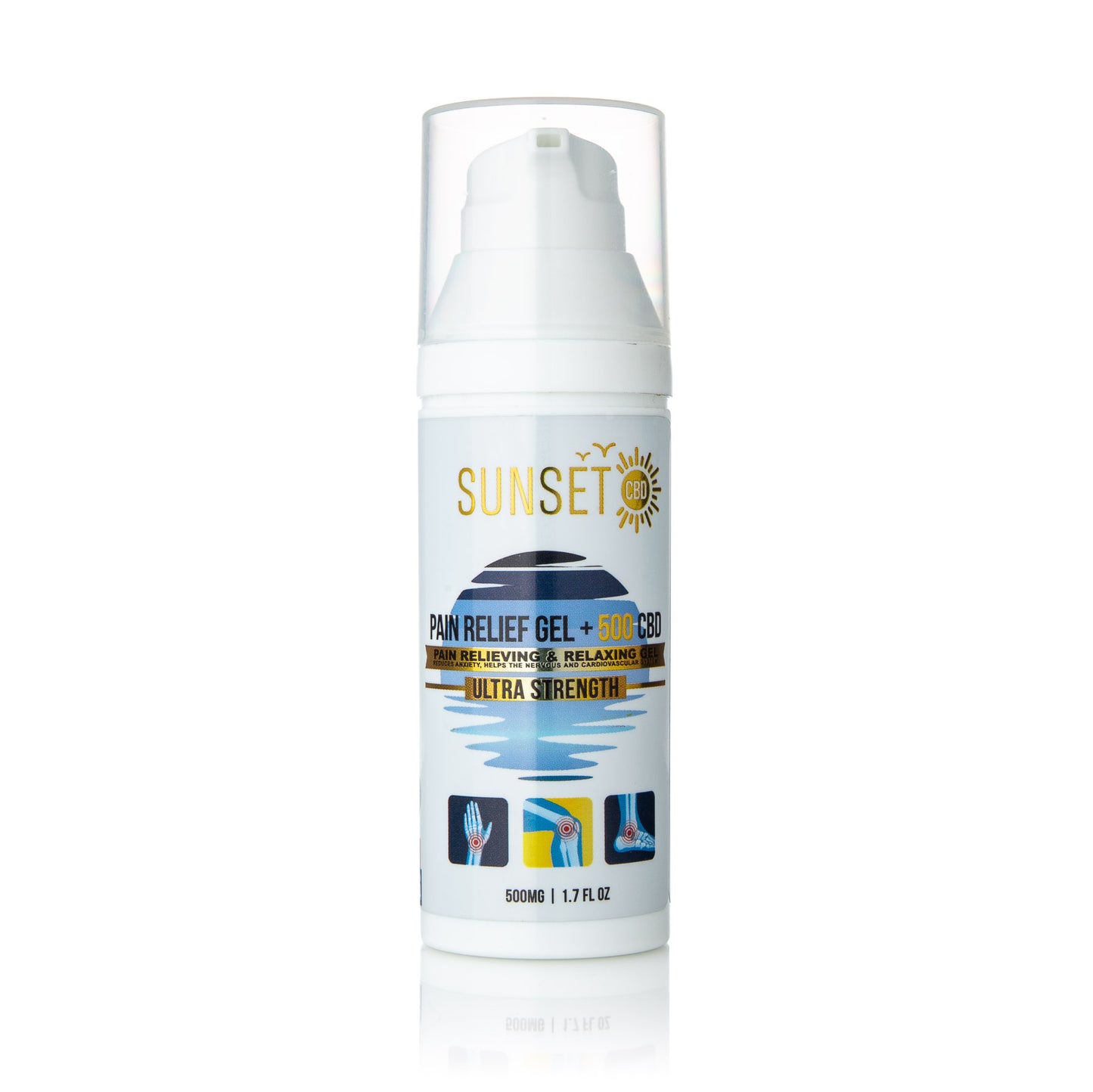 Sunset CBD Pain Cream Gel Collection