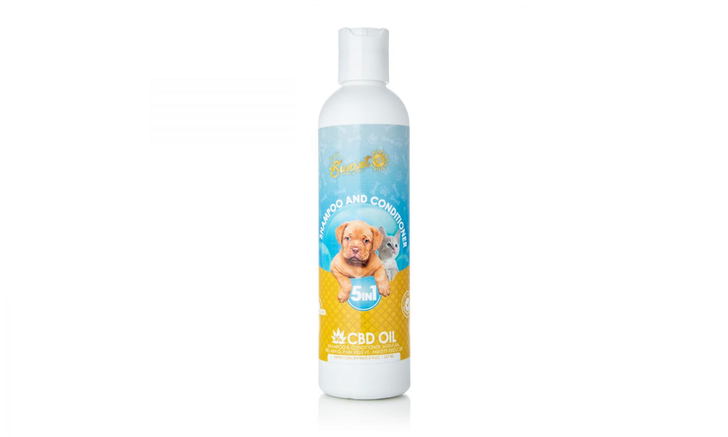 Sunset CBD Pet Shampoo & Conditioner