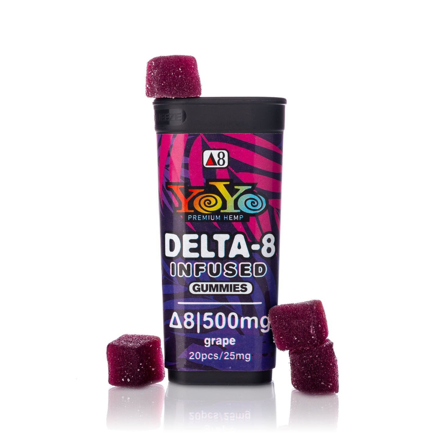 YoYo Premium DELTA-8 Gummy Selection
