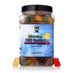 KANGAROO AM CBD clear gummy bears plus B12 and Vitamin C