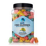 GREEN FARM CBD AM sour gummy bears plus B12 and Vitamin C