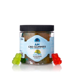 GREEN FARM AM CBD clear gummy bears plus B12 and Vitamin C