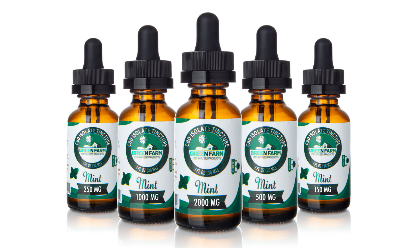 Green farm CBD Oil Tinctures Assortment