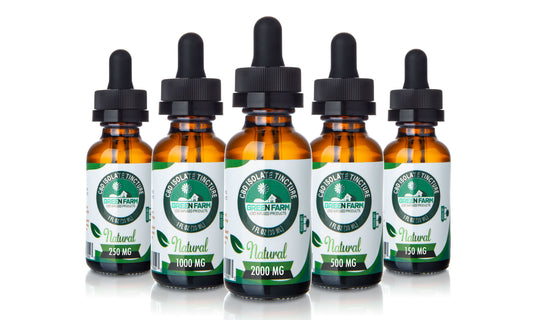 Green farm CBD Oil Tinctures Assortment
