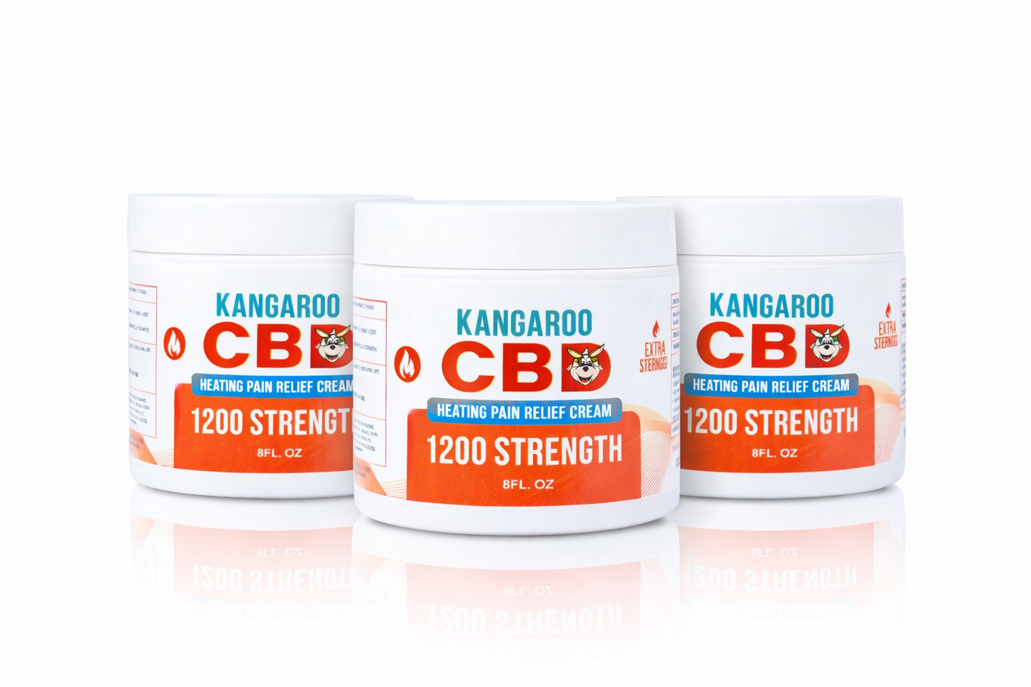 Kangaroo CBD Pain Creams (Bundle & Save!) - Groupon Voucher Exclusive