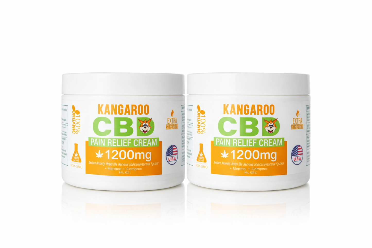 Kangaroo CBD Pain Creams (Bundle & Save!) - Groupon Voucher Exclusive