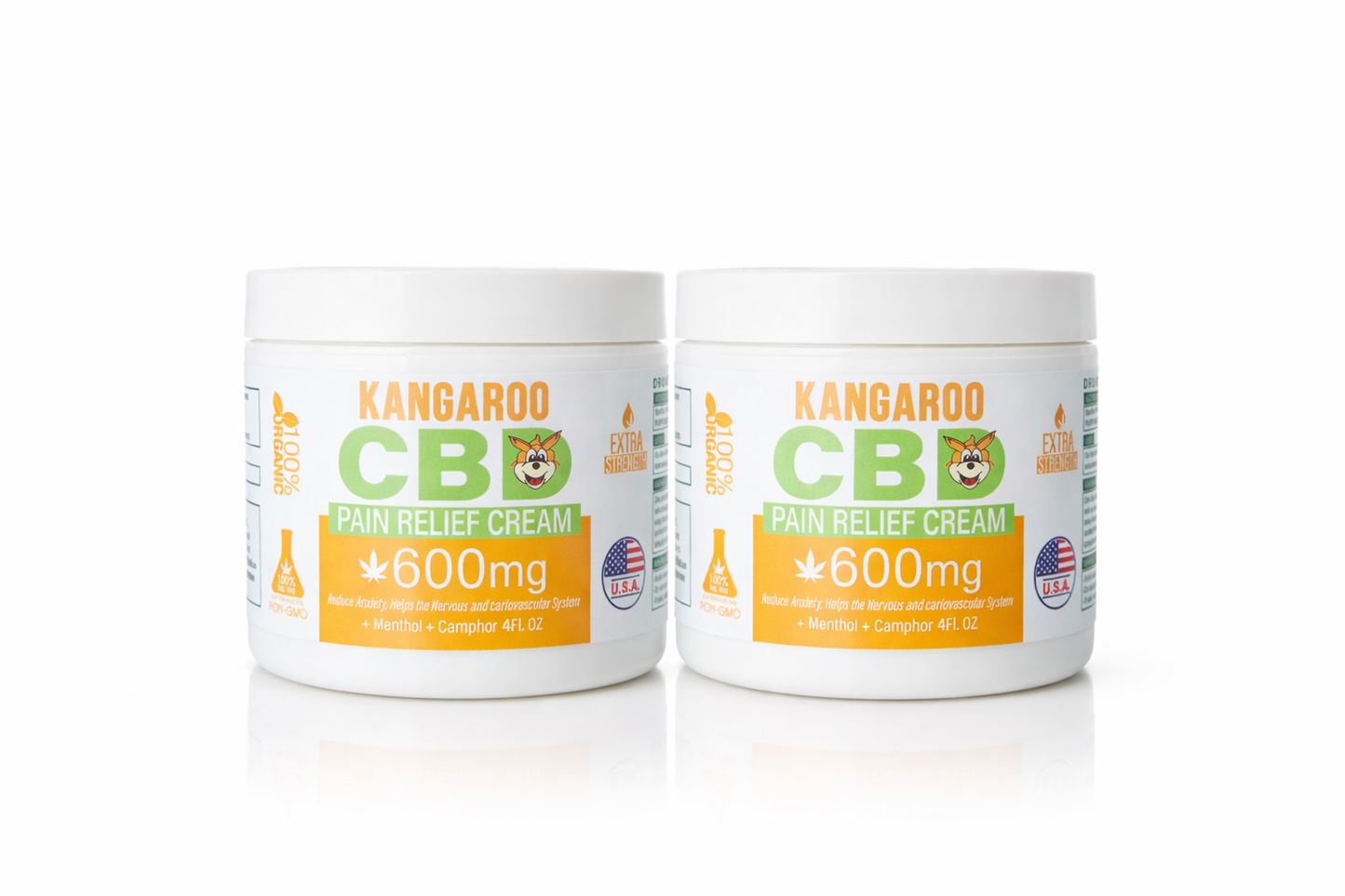 Kangaroo CBD Pain Creams (Bundle & Save!) - Groupon Voucher Exclusive