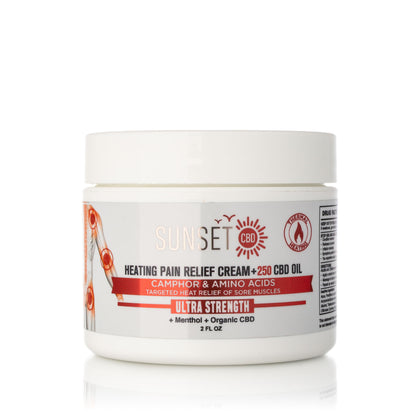 Sunset CBD Pain Cream Menthol & Camphor - Groupon Voucher Exclusive