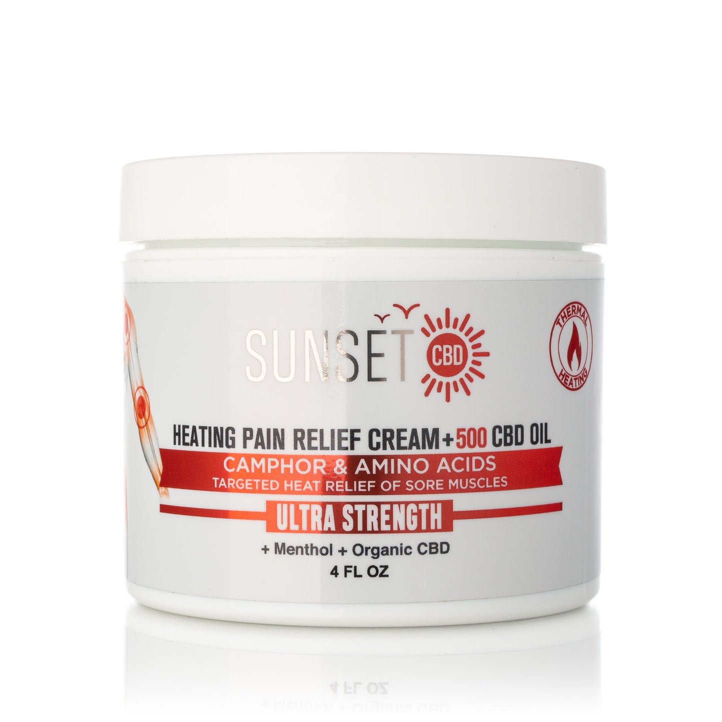 Sunset CBD Pain Cream Menthol & Camphor - Groupon Voucher Exclusive